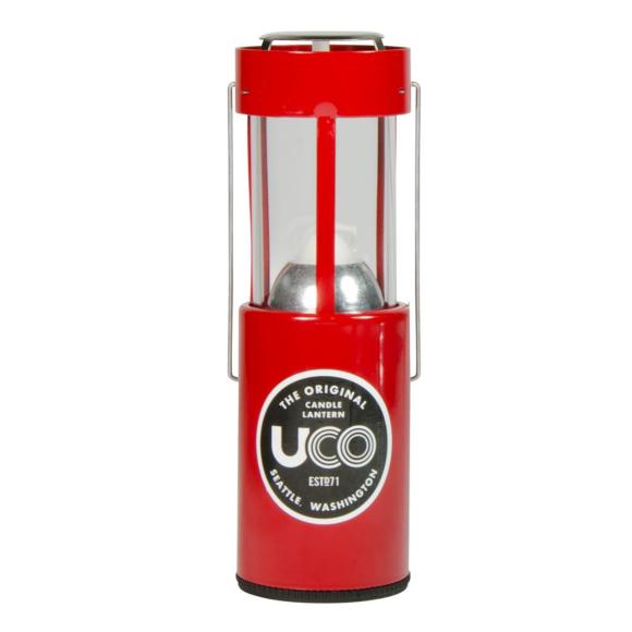 ORIGINAL LANTERN Lanterne camping + bougie - Rouge