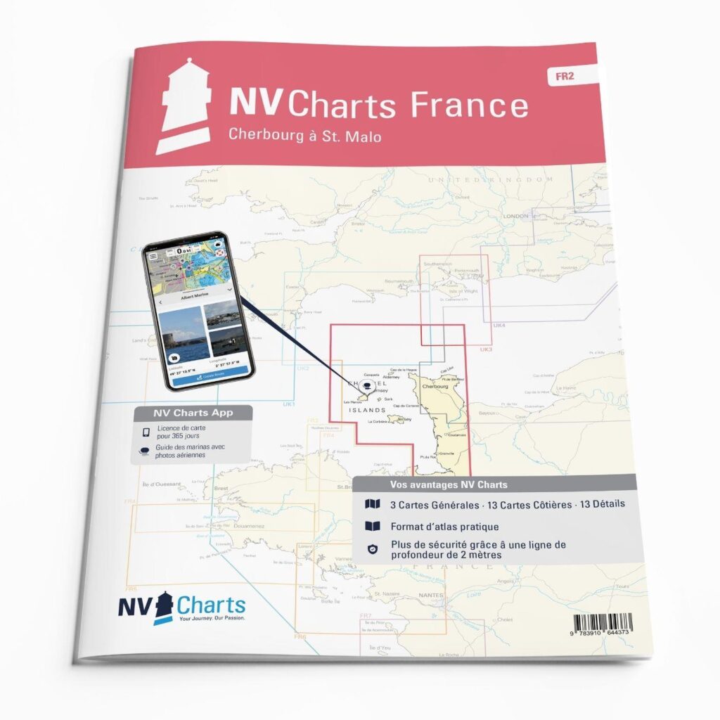 Cartes marines NV Charts Cherbourg-Saint-Malo