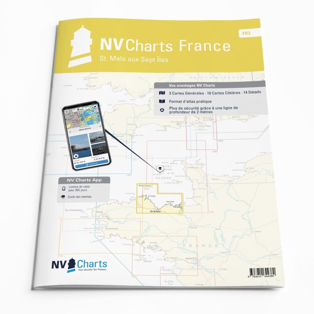 Cartes marines NV Charts saint-Malo-Sept îles