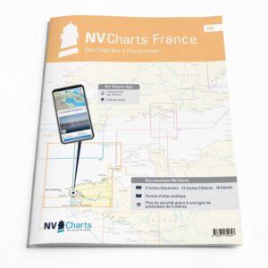 Cartes marines NV Charts Les 7 îles-Douarnenez