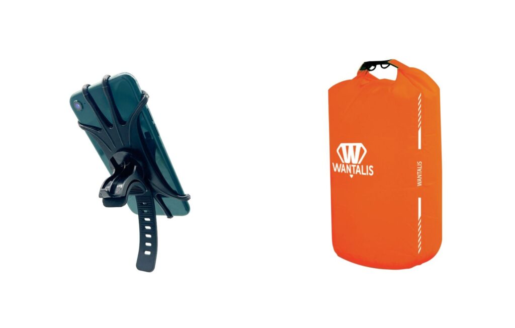 Pack sac étanche et support smartphones