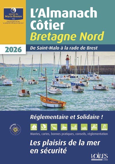Almanach du Marin Breton 2026 – Almanach Côtier Bretagne Nord