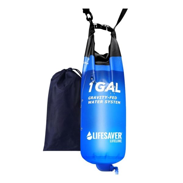 Lot de 2 2 poches à eau gravité lifeline pour filtration de l’eau