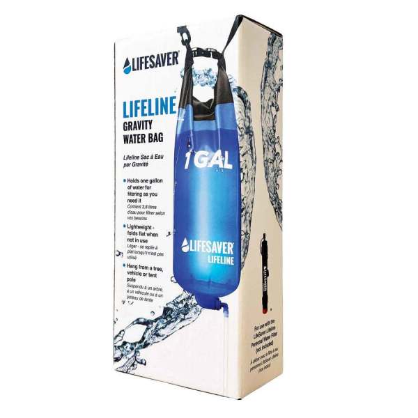 Lot de 2 2 poches à eau gravité lifeline pour filtration de l’eau – Image 4